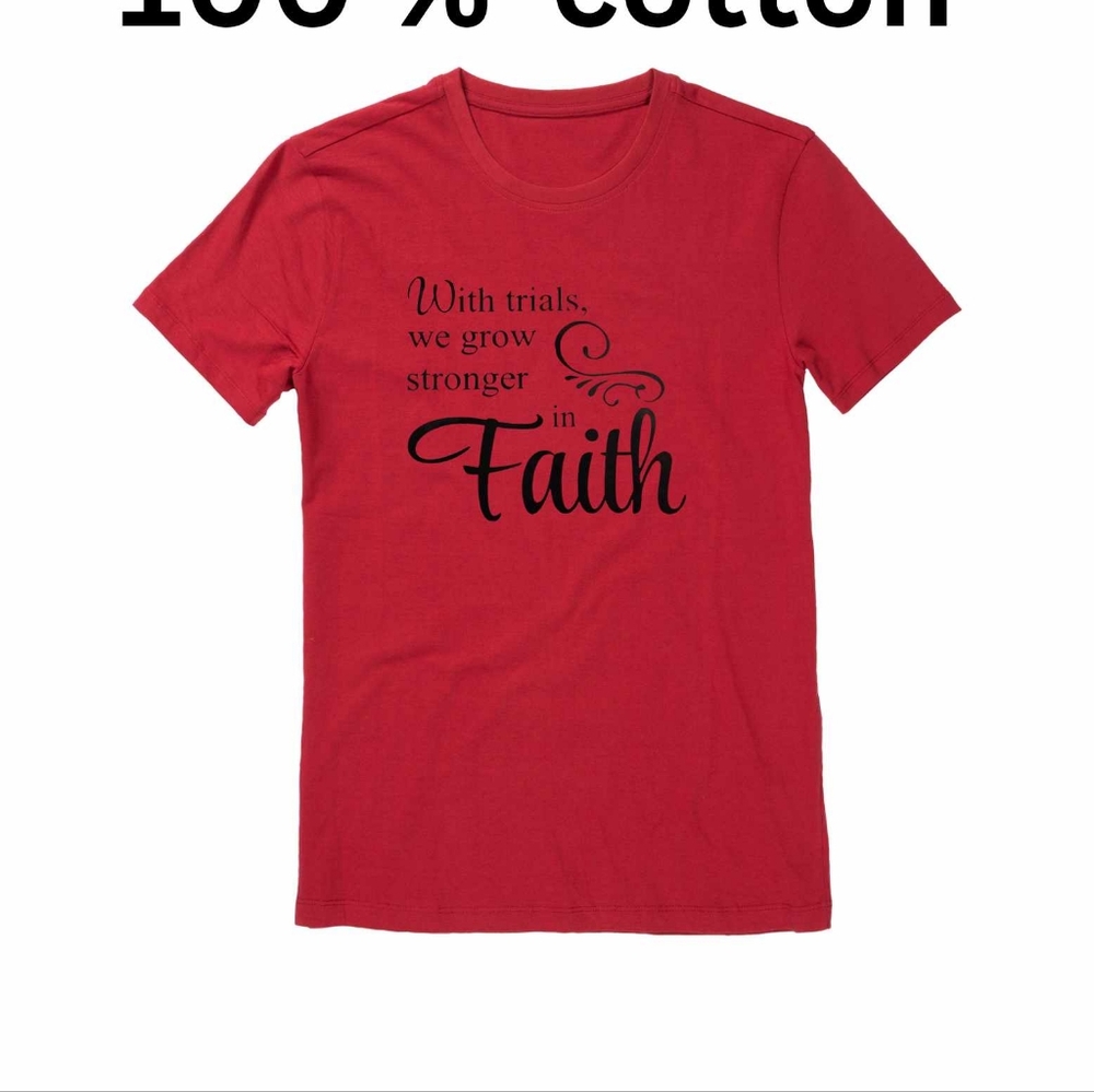 Red GiLDAN T-shirt